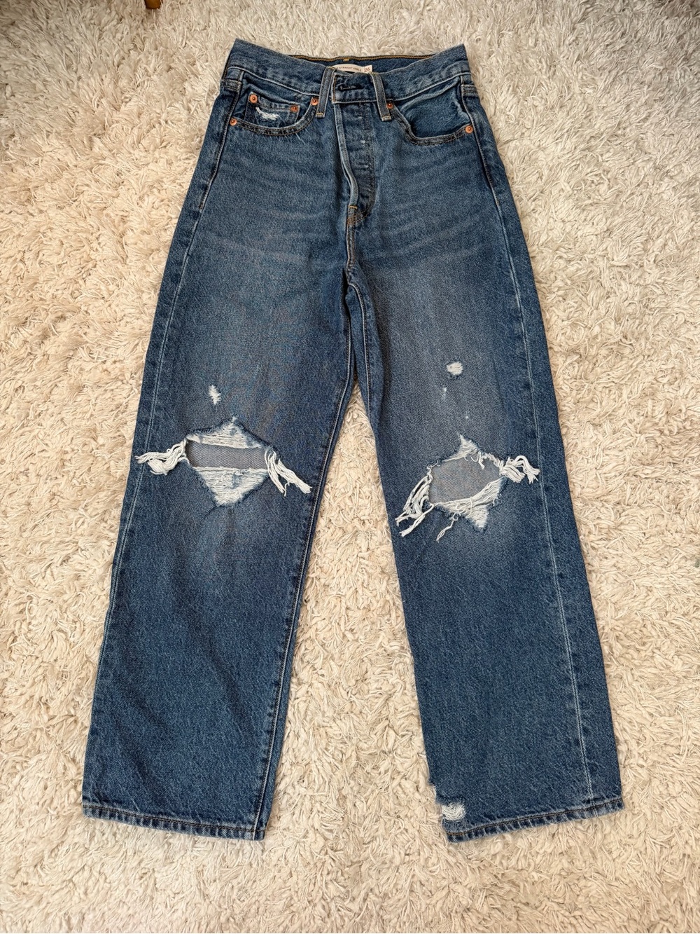 Women’s  Levi Blue Denim Jeans